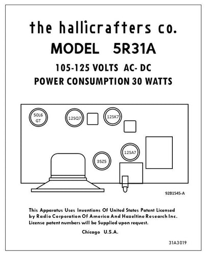 HALLICRAFTERS-5R31A