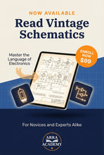 How To Read Vintage Schematics Course