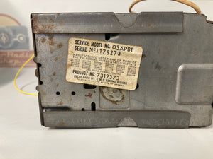 1970-72 Cutlass F-85 442 AM radio with Bluetooth And FM