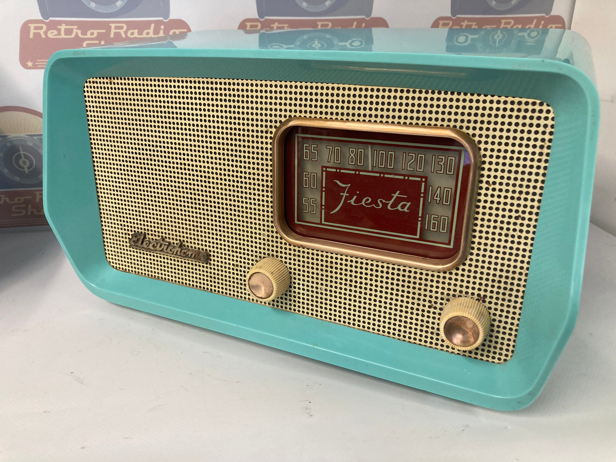 Electrohome “Fiesta” Tube Radio With Bluetooth & FM Options Antique