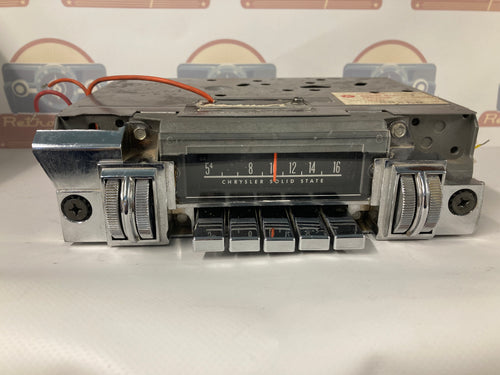 1970 Dodge Dart Swinger AM radio with FM/Bluetooth