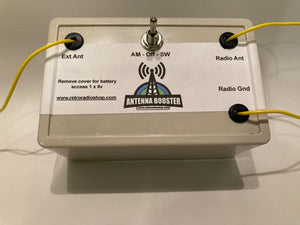 AM SW Antenna Signal Booster For Antique Vintage Tube Radios