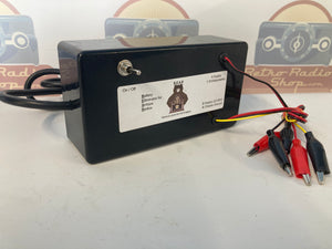 Battery or “Farm” Radio Power Supply Battery Eliminator.