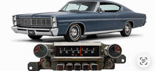 1967 Ford Galaxie AM/FM Radio With Bluetooth Added