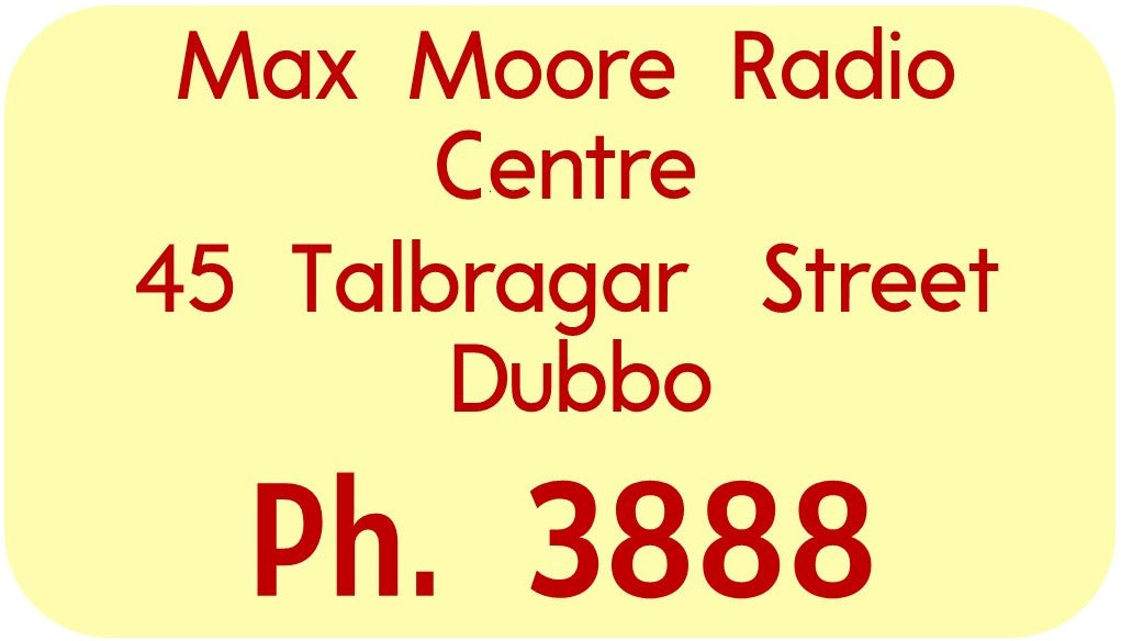 MAX-MOORE-RADIO-SERVICE