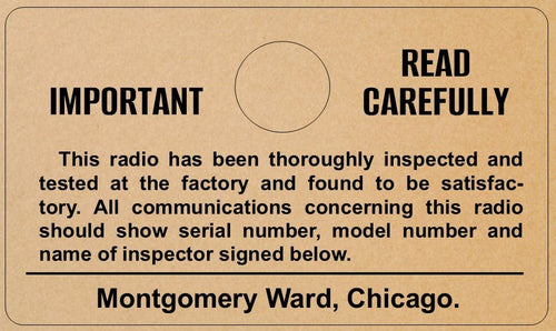 MONTGOMERY-WARD-POWER-CABLE-INSPECTION-TAG