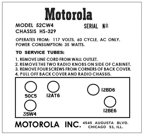 MOTOROLA-52CW4