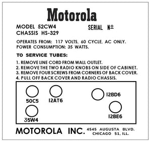 MOTOROLA-52CW4