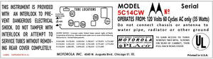 MOTOROLA-5C14CW