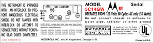MOTOROLA-5C14GW