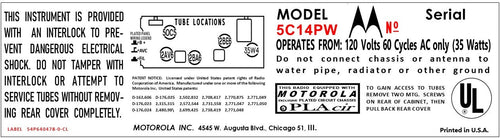 MOTOROLA-5C14PW
