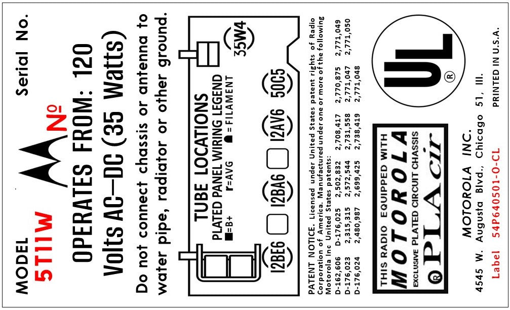 MOTOROLA-5T11W