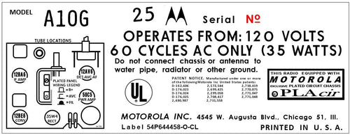 MOTOROLA-A10G