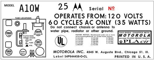 MOTOROLA-A10W