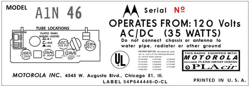 MOTOROLA-A1N-46