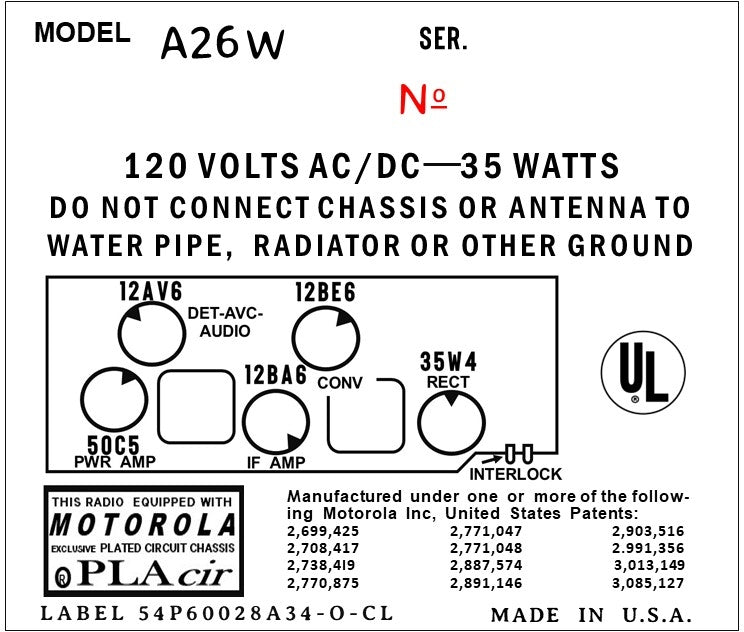 MOTOROLA-A26W