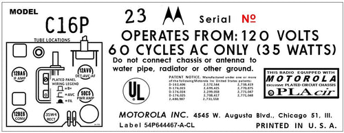 MOTOROLA-C16P