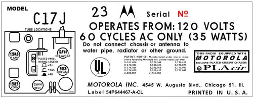 MOTOROLA-C17J