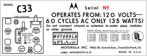 MOTOROLA-C33