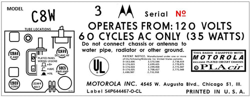 MOTOROLA-C8W