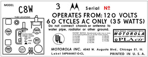 MOTOROLA-C8W