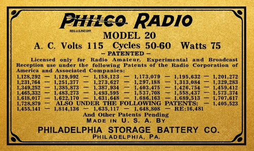 PHILCO-20