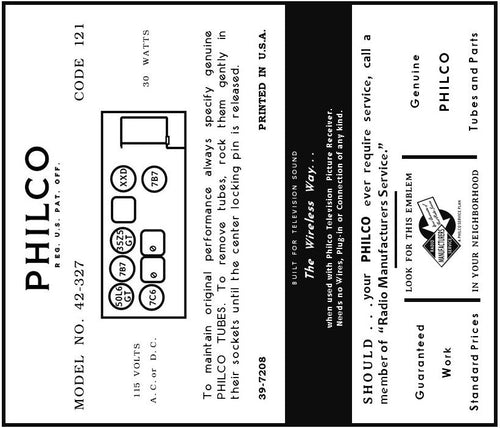 PHILCO-42-327