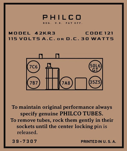 PHILCO-42KR3