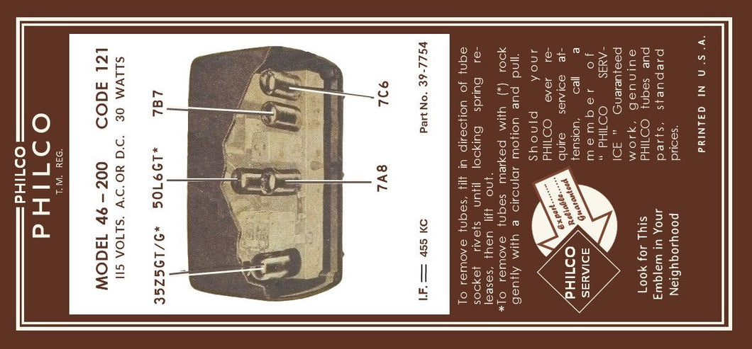 PHILCO-46-200-121