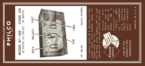 PHILCO-47-205-125