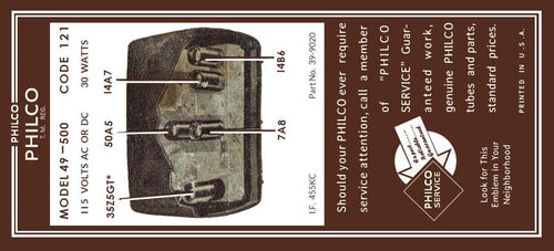 PHILCO-49-500