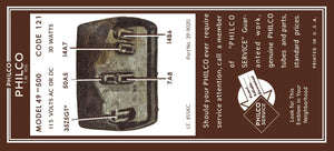 PHILCO-49-500