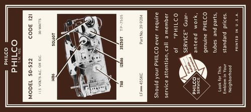 PHILCO-50-522