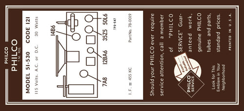 PHILCO-51-530