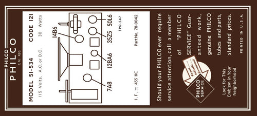PHILCO-51-534