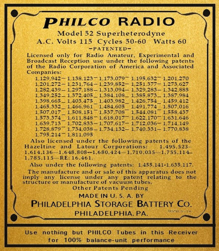 PHILCO-52