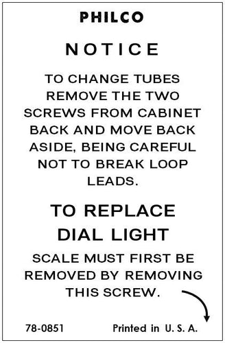 PHILCO-53-561-NOTICE