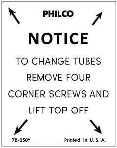 PHILCO-53-566-NOTICE
