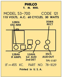 PHILCO-53-700