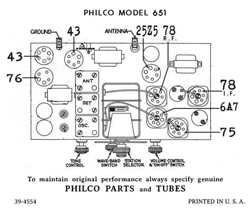 PHILCO-651-DET.AUDIO-75