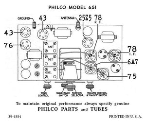 PHILCO-651-DET.AUDIO-75