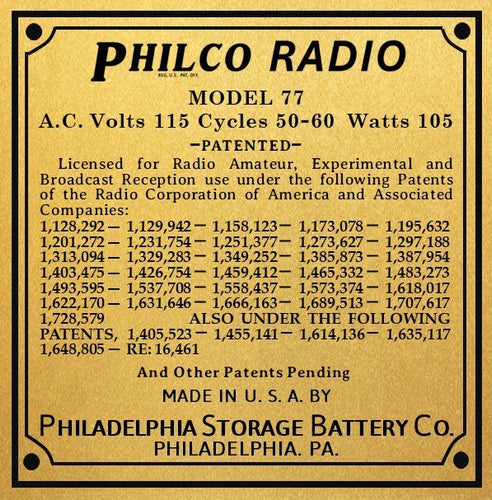 PHILCO-77