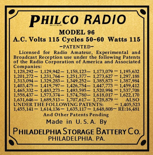 PHILCO-96