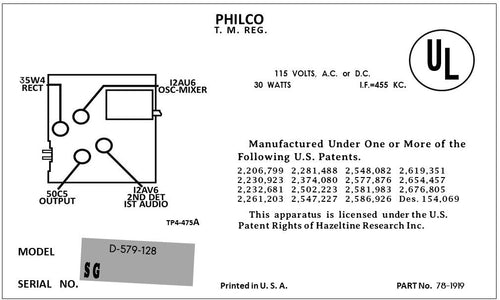 PHILCO-D579-128
