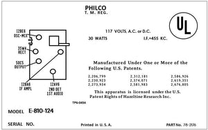 PHILCO-E810