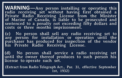 PHILCO-EARLY-CANADIAN-PATENT-LABEL