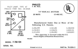 PHILCO-F758