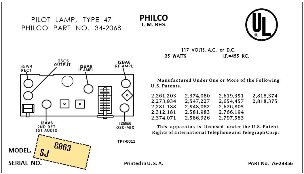 PHILCO-G963