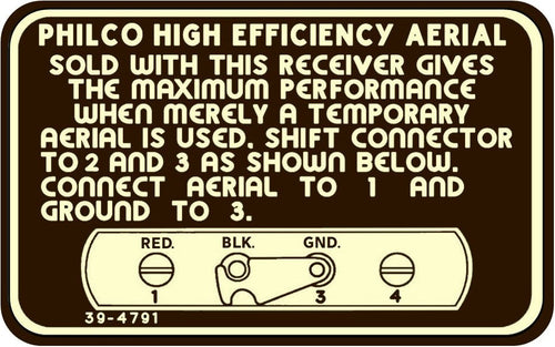 PHILCO-HIGH-EFFICIENCY-AERIAL-LABEL