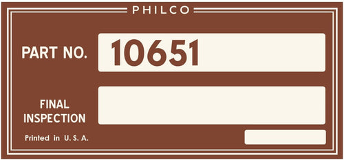 PHILCO-INSPECTION-LABEL-10651